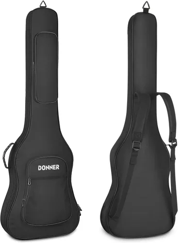 Vista 15 de Donner Estuche para guitarra, Moderno Bolsa eléctrica