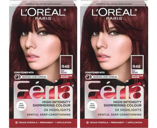 Vista 28 de L'Oreal Paris Feria - Tinte permanente brillante multifacético para el cabello, tinte de alta intensidad para reflejos 3X, 10 negro azabache