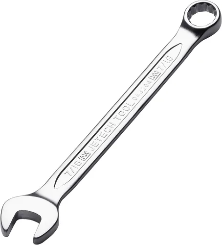 Vista 12 de Jetech Llave combinada de 1 pulgada - Llave ajustable de grado industrial con diseño de 12 puntas, desviación de 15 grados, fabricada con acero
