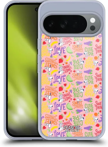 Vista 30 de Head Case Designs Officially Licensed Peanuts Charlie and Snoopy Naturally Sweet Gel Case [Military Grade Protection] Compatible with Google Pixel 8