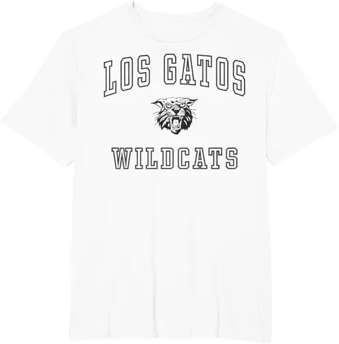 Vista 13 de Camiseta de Los Gatos de la escuela secundaria de Wildcats C1