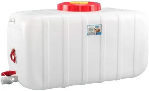 Vista 10 de Contenedor de agua 25L/45L/80L/110L/160L/200L Espesamiento de plástico blanco de grado alimenticio Tanque de almacenamiento rectangular Cubo de agua
