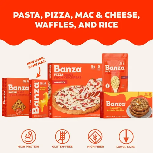 Vista 7 de Banza - Macarrones con queso hechos de pasta de garbanzos