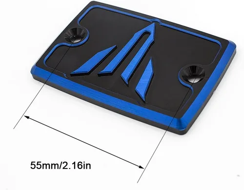 Vista 5 de Tapa de aceite para depósito de líquido de frenos delanteros compatible con Yamaha MT07 MT-07 FZ07 FZ-07 MT-09 MT09 FZ-09 FZ09 FJ09 MT-10 MT10 FZ10