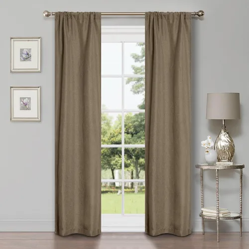 Vista 69 de Superior Linen Semi Blackout Curtains, Room Darkening, Bedroom, Drapes, Kitchen, Living Room Window Accents, Sun Blocking, Grommet Header, Classic