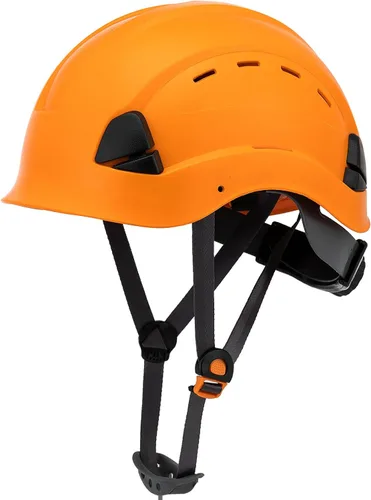 Vista 8 de Hard Hat, OSHA Approved Safety Helmet, Cascos De Construccion, Vented Hardhat, 6 Point Suspension Adjustable Ratchet,Construction Forestry Aborist
