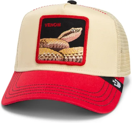 Vista 2 de Goorin Bros. Stick and Leaf Camo Collection - Gorra de camionero para hombre y mujer Beige (La Serpiente Veneno)
