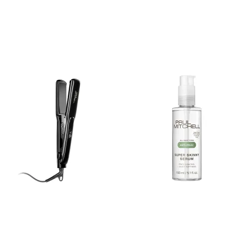 Vista 10 de Paul Mitchell Smooth+ Ceramic Flat Iron, Adjustable Heat Settings, for Smoothing + Straightening