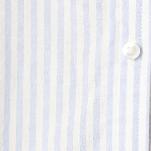 Vista 7 de Tienda Essentials Camisa de popelina con botones y manga larga para mujer