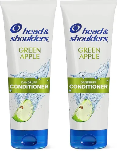 Vista 8 de Head & Shoulders Green Apple - Acondicionador anticaspa de uso diario, sin parabenos, 10.9 onzas líquidas