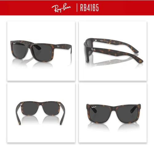 Vista 41 de Ray-Ban RB4165 JUSTIN Sunglasses For Men For Women+BUNDLE with ACCESSORY EYEWEAR KIT