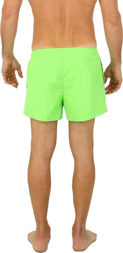 Vista 2 de Traje de baño básico para hombre, Negro, S