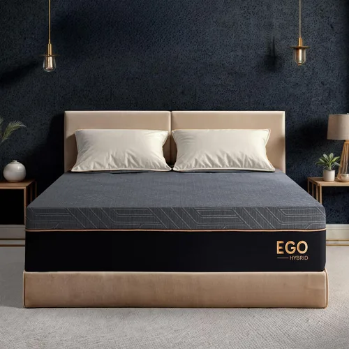 Vista 11 de MLILY EGOHOME - Colchón Twin de 10 pulgadas, colchón de espuma viscoelástica refrescante de gel de cobre para aliviar el dolor de espalda, colchón