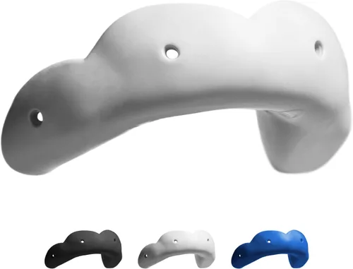 Vista 8 de SISU Go - Protector bucal, color negro carbón, protección dental frontal de perfil bajo para fútbol, baloncesto, waterpolo, monopatín, BMX, deportes