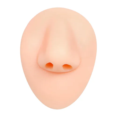 Vista 10 de Modelo de cejas de silicona, modelo de piezas del cuerpo de práctica de piercing, modelo de exhibición de cejas para práctica de piercing