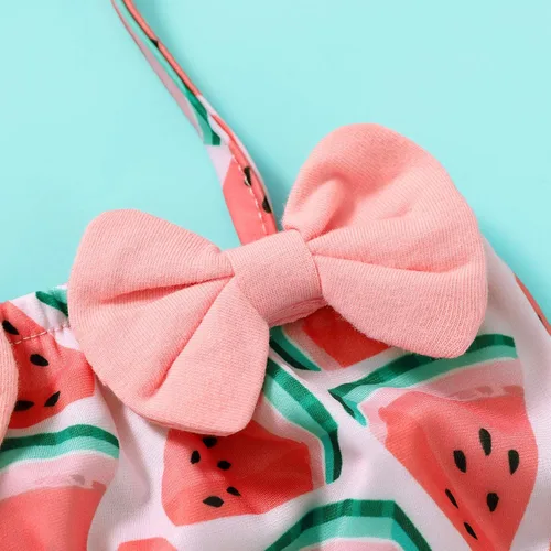 Vista 5 de Tiny Cutey Traje de baño de 2 piezas para bebé, traje de baño de 2 piezas, parte superior de bikini, parte inferior de bikini