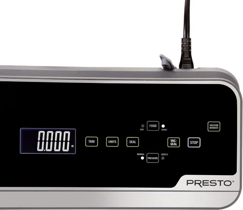 Vista 9 de Presto 05623 FreshDaddy Premium - Sellador eléctrico al vacío con báscula digital