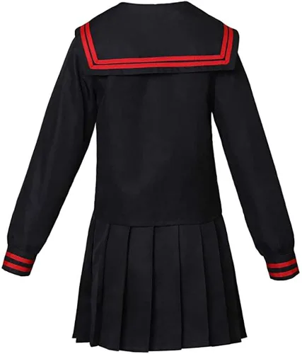 Vista 4 de Kamado Disfraz de cosplay uniforme escolar JK vestido de Halloween