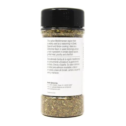 Vista 2 de Badia Orégano entero, 0.5 oz - Hojas de orégano secas, condimento de hierbas - Aromático y sabroso