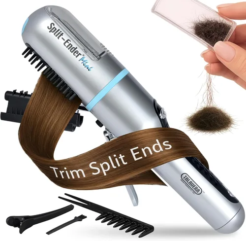 Vista 11 de Split-Ender Mini 2 – Recortadora de Puntas Abiertas original inalámbrica para cabello seco, dañado, quebradizo, rizado, encrespado o lacio
