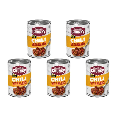 Vista 19 de Campbell's Chunky Chili con Frijoles, 15.25 oz. Tazón para Microondas