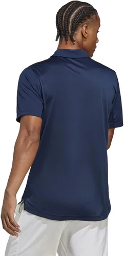 Vista 2 de adidas Polo de tenis Club para hombre, Black-gray Six-white