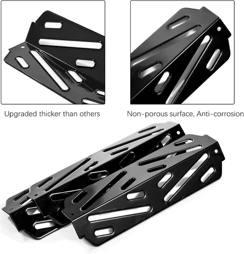 Vista 7 de Genesis II - Barras aromatizantes, piezas de repuesto para Weber Genesis II Grill Parts GS4 66032 66795 Barras de sabor Weber Genesis II 300 Series