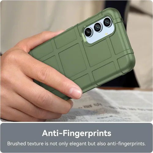Vista 5 de Funda delgada para Samsung Galaxy A54 5G, resistente funda protectora con grado militar a prueba de golpes, probada contra caídas y protección