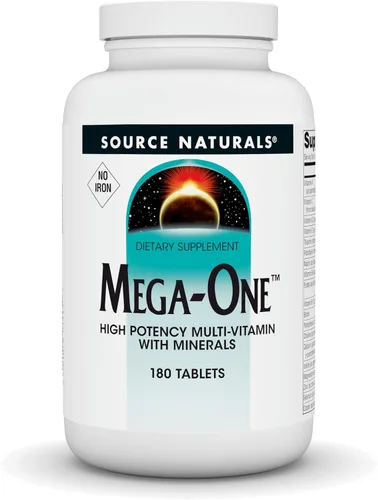 Vista 6 de SOURCE NATURALS Mega-One - Tableta múltiple sin hierro, 60