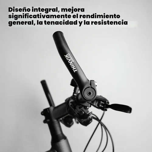 Vista 3 de Thinvik Extremos de Manillar de Bicicleta, Extremos de Manillar de Bicicleta MTB de Aleación de Aluminio, Extremos de Manillar de Bicicleta de Forja