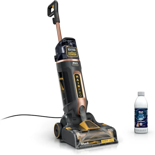 Vista 13 de Shark CarpetForce EX501BRN - Limpiador vertical ultraligero para alfombras y alfombras, dos modos de limpieza, rollo de cepillo DirtDisrupt