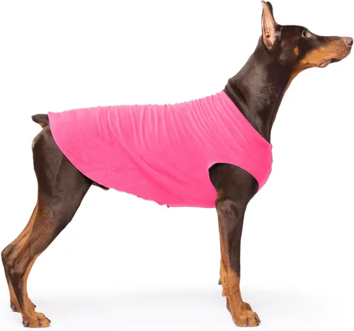 Vista 92 de Abrigo elástico de lana para perro, ropa suave y cálida para perro, suéter elástico para mascotas, lavable en lavadora, ecológico, para todo el año