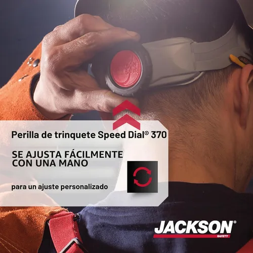 Vista 4 de Jackson Safety Insight - Casco de soldadura ADF, ultraligero, capucha de soldadura de oscurecimiento automático con diseño de carcasa HLX, ANSI