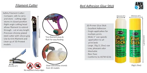 Vista 7 de Kit de herramientas de impresora 3D de grado profesional: todas las herramientas y accesorios de impresión 3D necesarios para quitar, limpiar