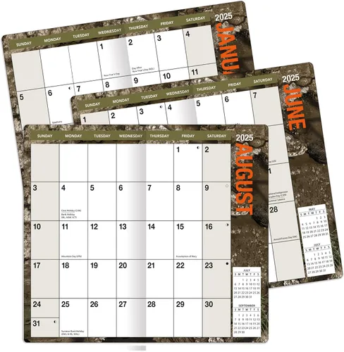Vista 6 de TURNER LICENSING Realtree 2025 - Planificador de dos años - PF (25998161228)