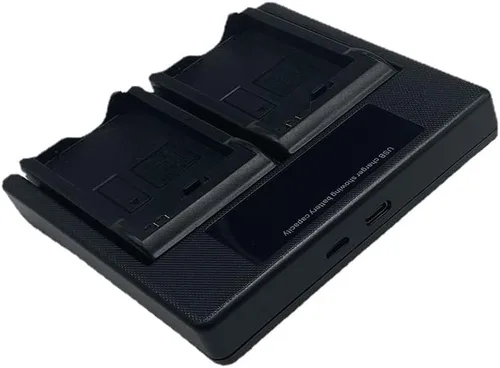 Vista 5 de Nuevo cargador de batería dual negro para Sony PSP 1000 2000 3000 nosotros universal PS110