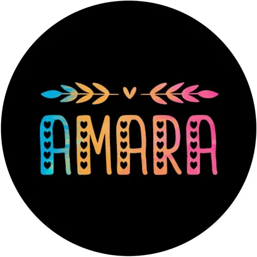 Vista 3 de Regalo temático Amara: regalo personalizado para Amara PopSockets intercambiables PopGrip