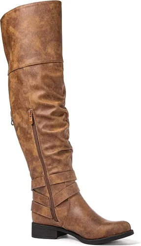 Vista 3 de GLOBALWIN Women's Over The Knee Thigh High Boots