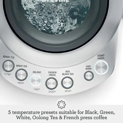 Vista 5 de Breville BKE820XL IQ Hervidor de agua de acero inoxidable cepillado