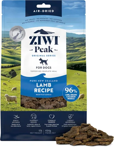 Vista 20 de ZIWI Peak - Alimento para perros secado al aire, carne de res, totalmente natural, alta proteína, sin granos, ingredientes limitados