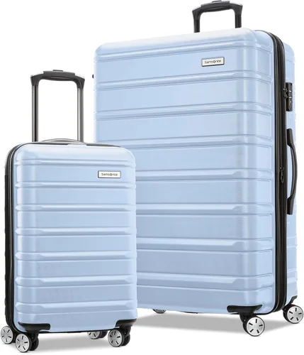 Vista 43 de Samsonite Omni 2 - Equipaje rígido extensible con ruedas giratorias, Plateado (Arctic Silver)