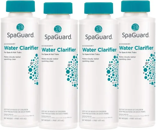Vista 3 de Clarificador de Agua para Spa SpaGuard, 1 Pinta, Hace que el Agua Turbia se Vuelva Cristalina, Elimina Olores, Adecuado para Spas y Jacuzzis