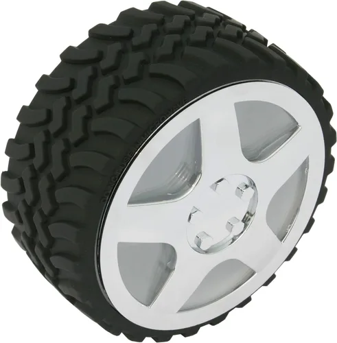 Vista 7 de Knobby Tread - Plato de goma para caramelos, palomitas de maíz y helado para entusiastas del motor, oficina, cueva de hombre, taller, uso doméstico