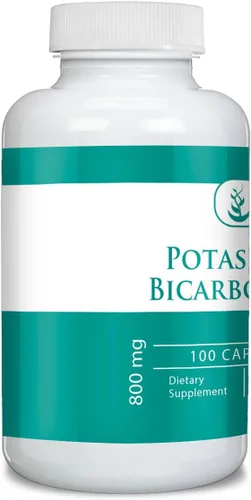 Vista 3 de Pure Original Ingredients, Bicarbonato de potasio, 100 cápsulas