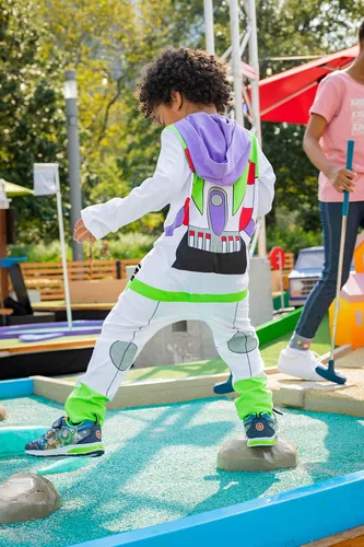 Vista 4 de Disney Pixar Toy Story Buzz Lightyear - Mameluco con cremallera para bebé
