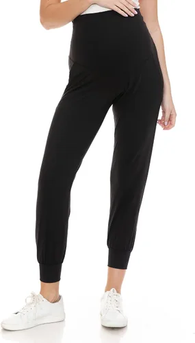 Vista 2 de Leggings Depot Pantalones de Maternidad para Mujeres Sobre el Vientre Pantalones Deportivos de Embarazo Casuales de Descanso