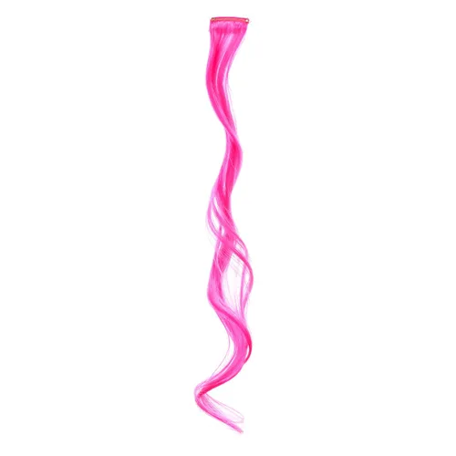 Vista 6 de SWACC 22 piezas de colores para fiestas con clip en extensiones de cabello multicolor