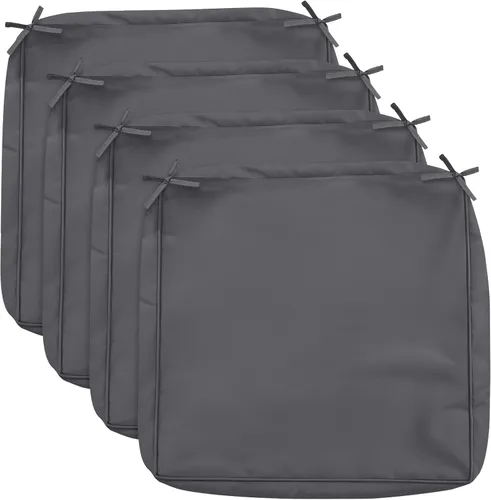 Vista 8 de COSHNIBI Fundas para Cojines de Patio 24'' X 22'' X 4'', Impermeables y Resistentes a la Decoloración, Funda de Cojín para Exteriores de Repuesto