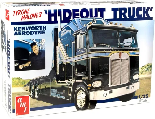 Vista 5 de Kit de modelo Kenworth 925 Tractor Coca-Cola AMT a escala 1:25