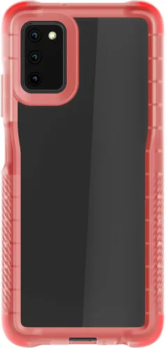 Vista 123 de Ghostek COVERT - Funda rosa para Galaxy Z Flip 4 para mujeres y niñas, protección completa de bisagra y parte trasera transparente, duradera